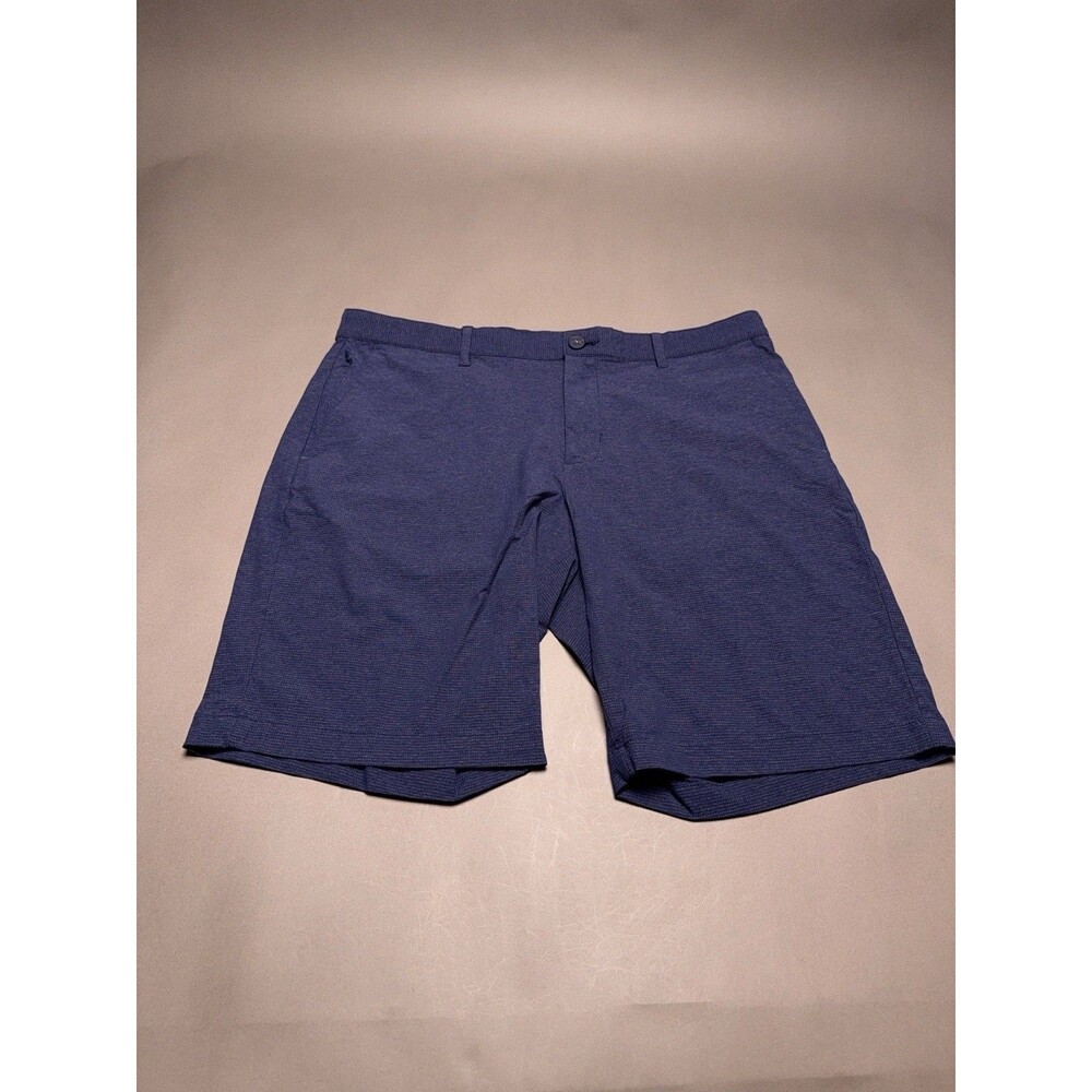 Tommy Bahama Men's 36 Golf Chip Shot Shorts Navy 9.5” Inseam Chino Nylon Flat